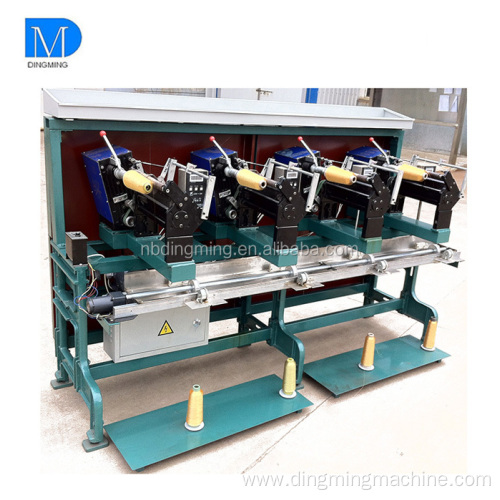 Metallic yarn cone winding machine pineapple cone winder